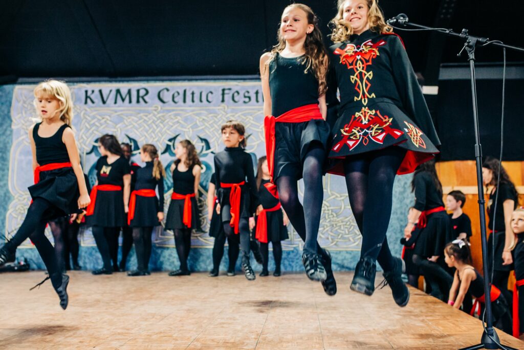 dancers KVMR Celtic Festival